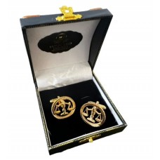 Legal Scales of Justice Gold Plated Cufflinks
